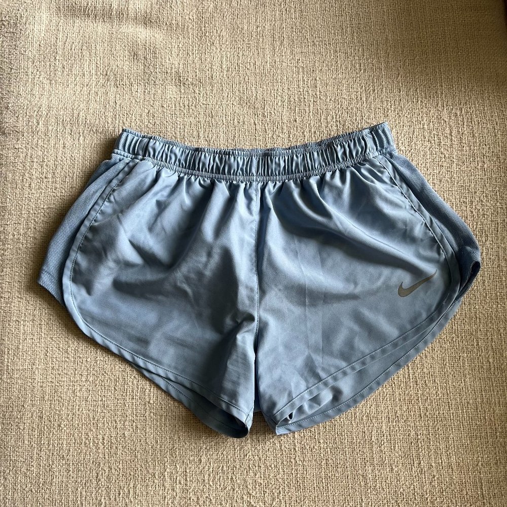 Nike Running Short Medium Blue/Grey - Picture 1 of 3